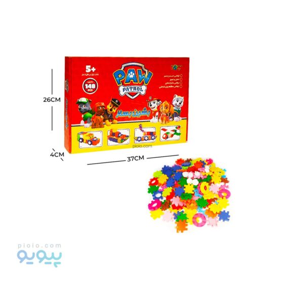 لگو بازی بشین بساز WORLD TOYS ایتم8295 عمده و کارتنی-پیویو