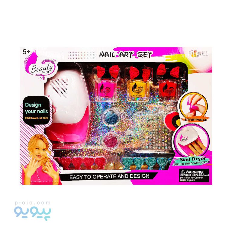 اسباب بازی آرایشی دیزاین ناخن NAIL ART SET-پیویو