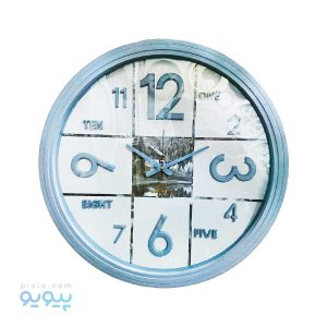 ساعت تزئینی دیواری لکسوس آبکاری -پیویو