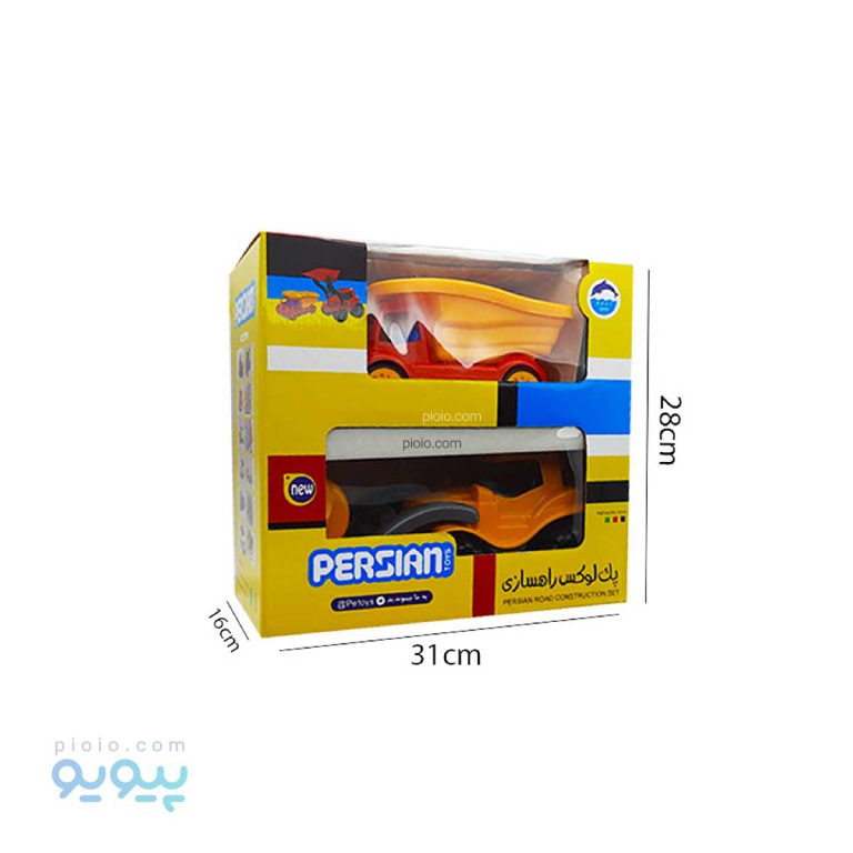 پک دو عددی ماشین لودر و کامیون پرشین ایتم p304 عمده و کارتنی _پیویو