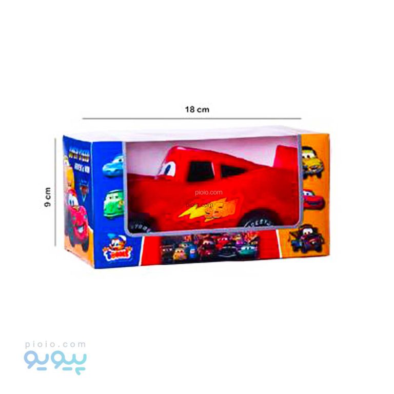 ماشین پلاستیکی نشکن جعبه ای تومس آیتم 7404 عمده و کارتنی-پیویو