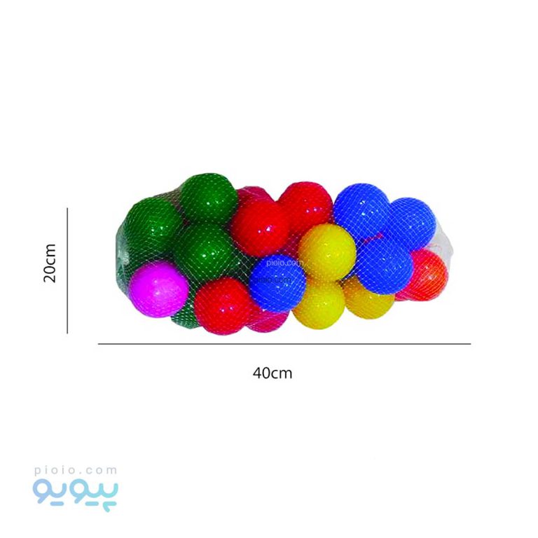 توپ رنگی 30 عددی M TOYS آیتم 6048 عمده و کارتنی-پیویو