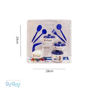 ست قابلمه اشپزخانه کودک شاپرک مدل 6129 عمده و کارتنی-پیویو