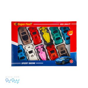 ماشین مسابقه ای ده عددی H toys آیتم 6002 عمده و کارتنی-پیویو