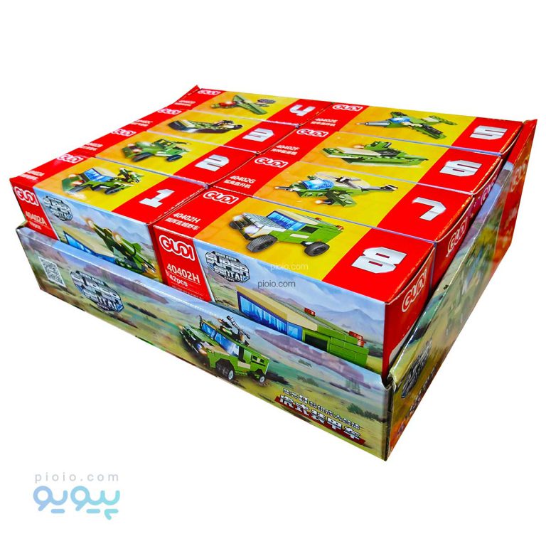 پک لگو وسایل نقلیه جنگی گودی آیتم 40402 عمده و کارتنی-پیویو
