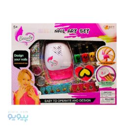 اسباب بازی دخترانه آرایشی دیزاین ناخن NAIL ART SET-پیویو