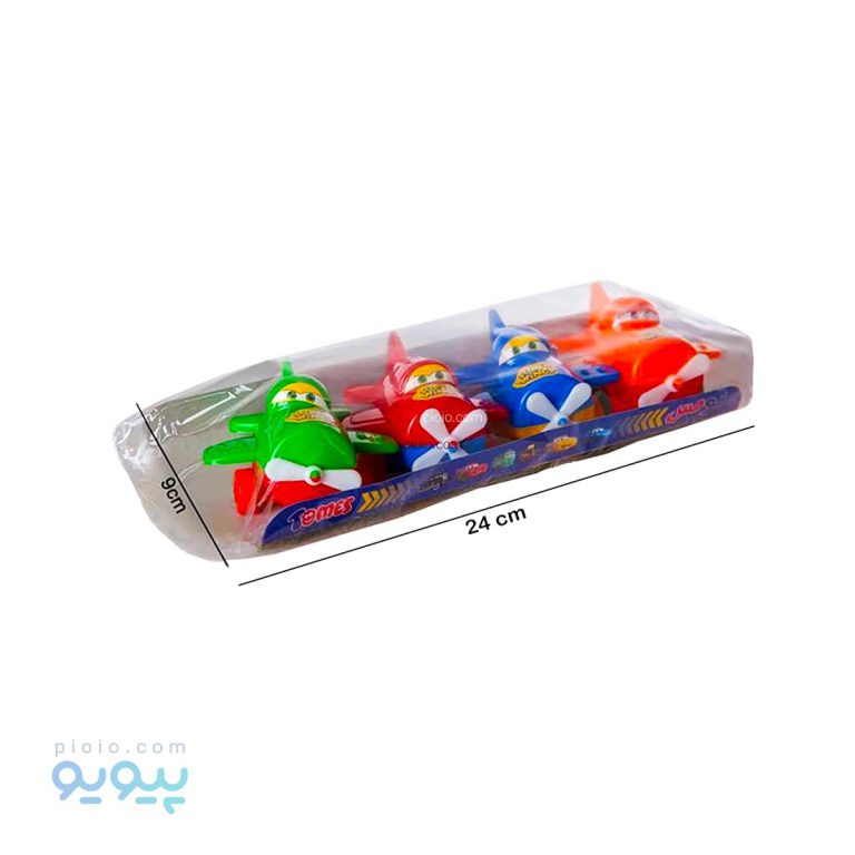 بسته 4عددی هلیکوپتر پلاستیکی تومس ایتم115 عمده و کارتنی-پیویو