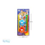 گلف پلاستیکی 3چوب WORLD TOYS،پیویو