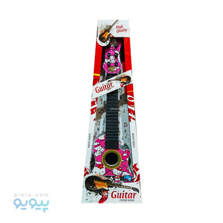 گیتار فانتزی کوچک طرح هلو کیتی H TOYS مدل 6004 عمده و کارتنی_پیویو