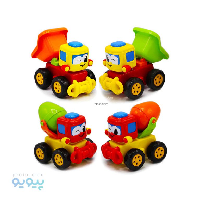 ست ماشین راهسازی نشکن TRITI TOYS آیتم TT93006 عمده و کارتونی-پیویو