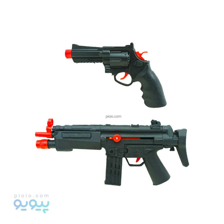 اسباب بازی ست کلت و مسلسل آتاتویز آیتم gun عمده و کارتنی-پیویو