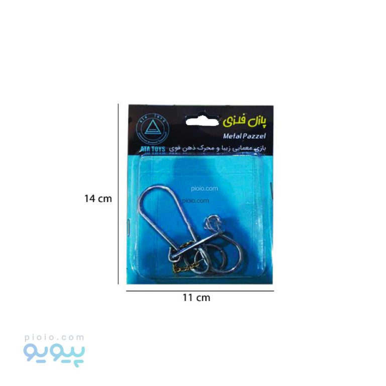 پازل فلزی کوچک آتاتویز آیتم 6409 عمده و کارتنی-پیویو