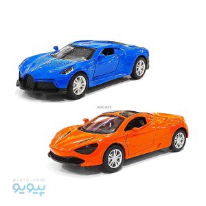 ماکت ماشین فلزی مک لارن و بوگاتی آیتم YT3316 عمده و کارتنی-پیویو