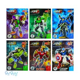 اسباب بازی لگو شخصیت super heroes آیتم AMT 6001-6006 عمده و کارتنی-پیویو