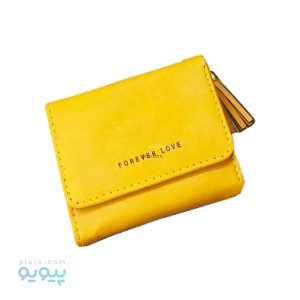 کیف پول زنانه سه لت خارجی طرح FOREVER LOVE-پیویو