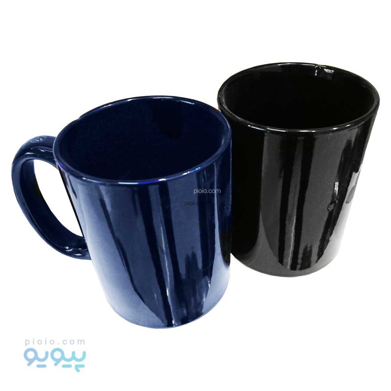ماگ مشکی و سرمه ای چینی،پیویو