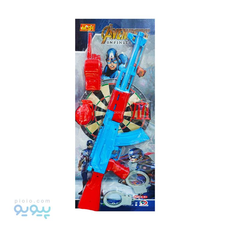 ست تفنگ کلاشینکف کاپیتان امریکا MSH ایتم K-007 عمده وکارتنی-پیویو