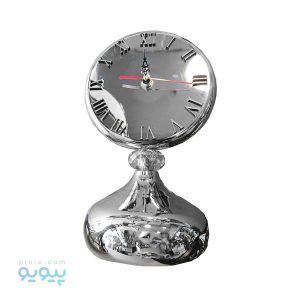 ساعت رومیزی تزئینی پایه دار فلزی،پیویو