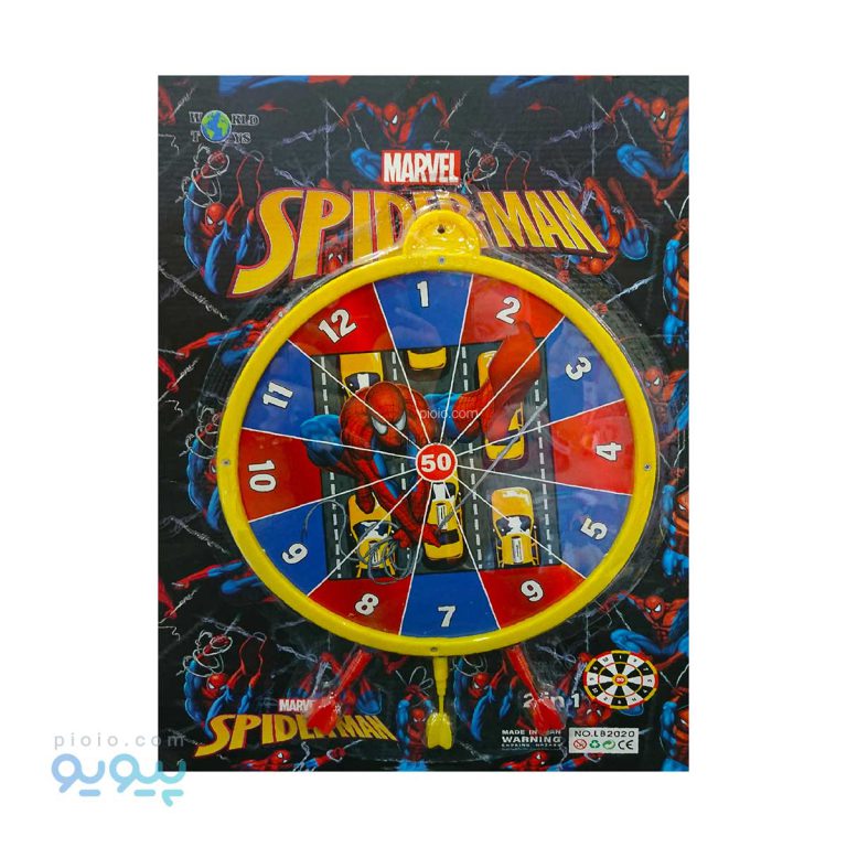 دارت مدل اسپایدرمنWORLD TOYS آیتم 8302 عمده و کارتنی-پیویو