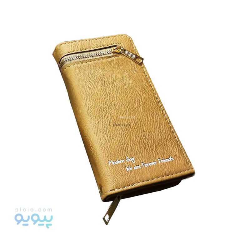 کیف پول زنانه رو زیپ طرح modern bag-پیویو