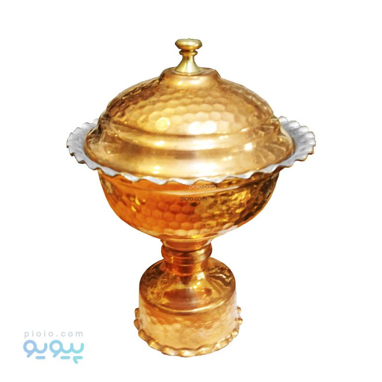 قندان پایه دار مسی،پیویو