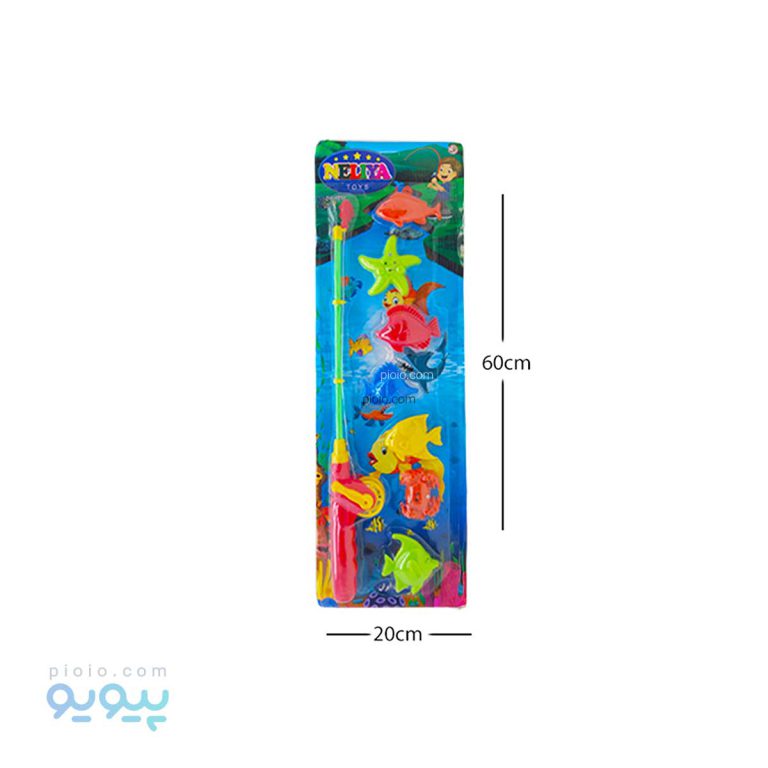 ست ماهیگیری 7 عددی آیتم 7840 عمده و کارتنی-پیویو
