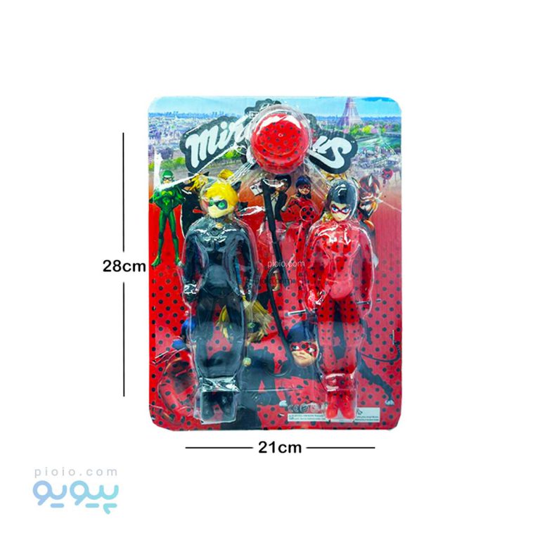 ست اکشن فیگور دختر کفشدوزکی همراه با یویو آیتم 8038 عمده و کارتنی-پیویو