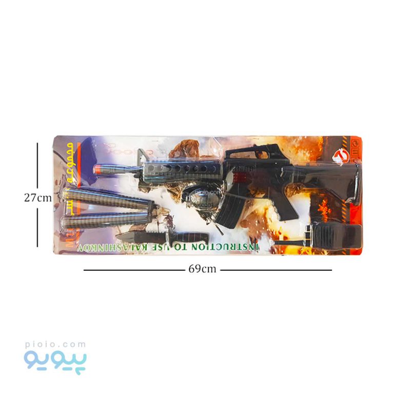 ست تفنگ کلاش جرقه ای،پیویو