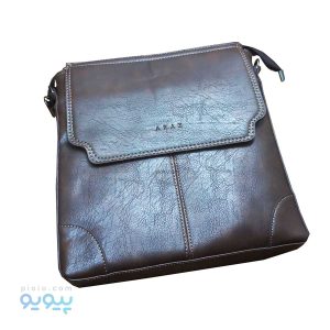 کیف دوشی چرم مصنوعی طرح خط وسط،پیویو