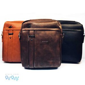 کیف دوشی چرم مصنوعی طرح جلو حلقه،پیویو