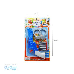 تفنگ کلت تیر چسبونکی همراه با دستبند آیتم 3800 عمده و کارتنی-پیویو