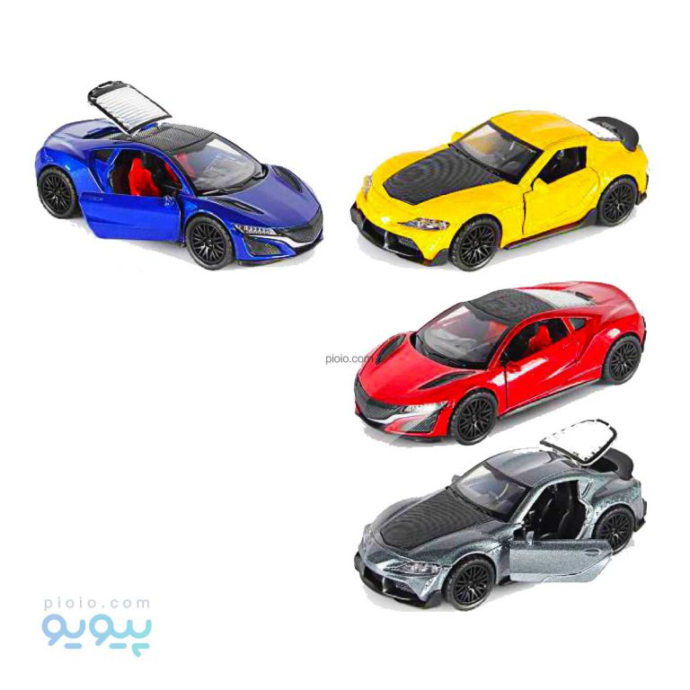 ماکت ماشین فلزی تویوتا سوپرا و هوندا NSX عمده و کارتنی-پیویو