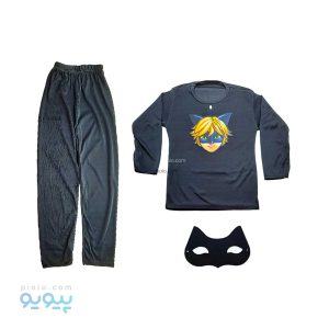 ست لباس پسرانه طرح پسر گربه ای آیتم 7448 عمده و کارتنی-پیویو