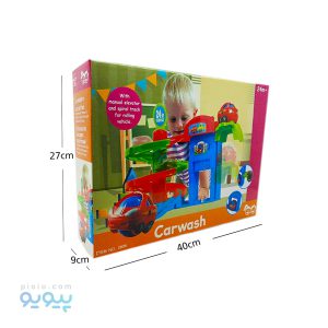 اسباب بازی کارواش سرسره ای ماشین آیتم 7562 عمده و کارتنی-پیویو