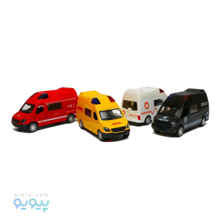 ماکت ماشین فلزی امداد آیتم 53610-12 عمده و کارتنی-پیویو