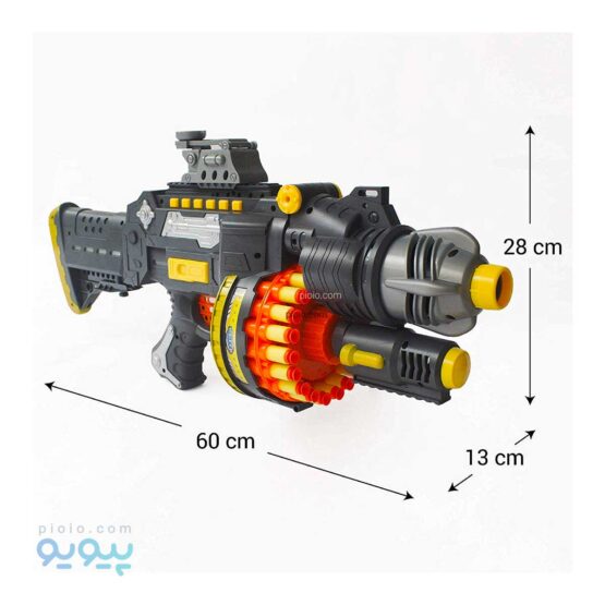 تفنگ اسباب بازی تیر فومی BLASTER GUN آیتم SB400-پیویو