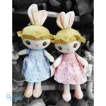 عروسک پولیشی خرگوش کلاه حصیری-پیویو