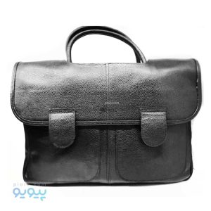 کیف اداری چرم طبیعی دوقفل وکیلی،پیویو