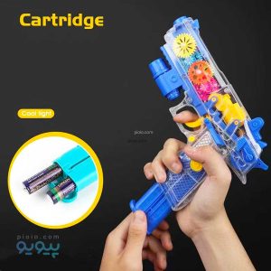 اسباب بازی تفنگ چرخ دنده ای آیتم 1088 عمده و کارتنی-پیویو