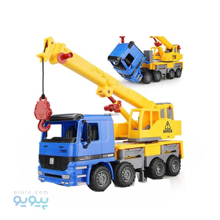 اسباب بازی ماشین جرثقیل Double E آیتم E276-003 عمده و کارتنی-پیویو