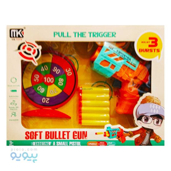 تفنگ اسباب بازی Soft Bullet آیتم 2111 عمده و کارتنی-پیویو