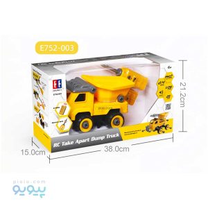 ماشین کنترلی کامیون حمل زباله آیتم E752-003 عمده و کارتنی-پیویو