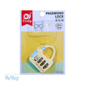 قفل فانتزی رمزدار طرح Cat سایز کوچک،پیویو