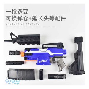 تفنگ اسباب بازی M416 آیتم QHX-551A-5 عمده و کارتنی-پیویو