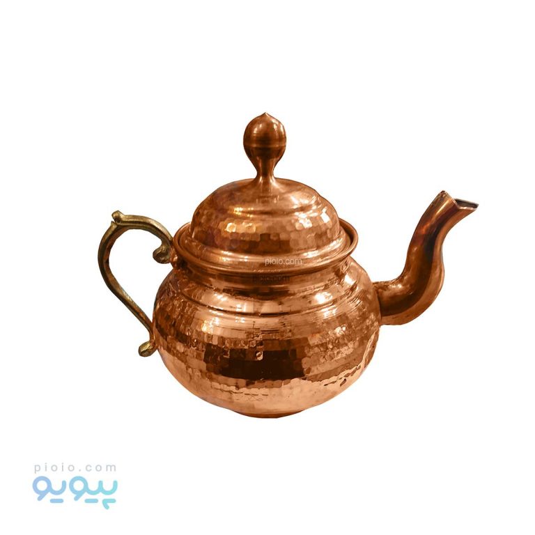 قوری مسی با دسته برنجی پیویو