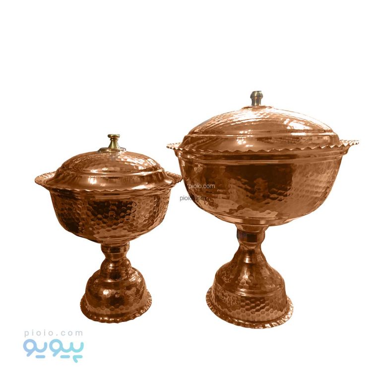 شکلات خوری پایه دار مسی پیویو