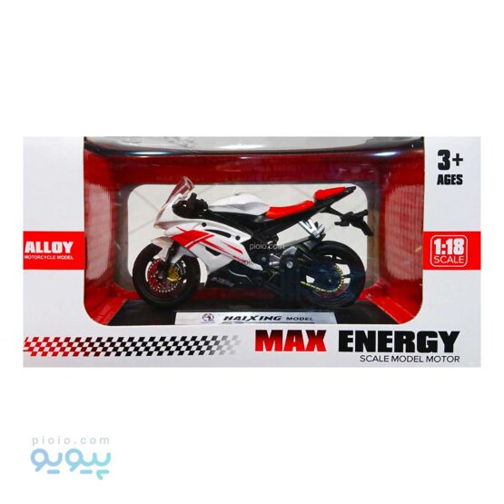 ماکت موتور سیکلت فلزی اسباب بازی MAX ENERGY-پیویو