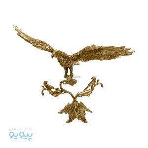 مجسمه دکوری برنجی طرح عقاب پیویو