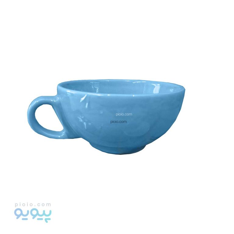 فنجان سرامیکی رنگی لاته خوری پیویو