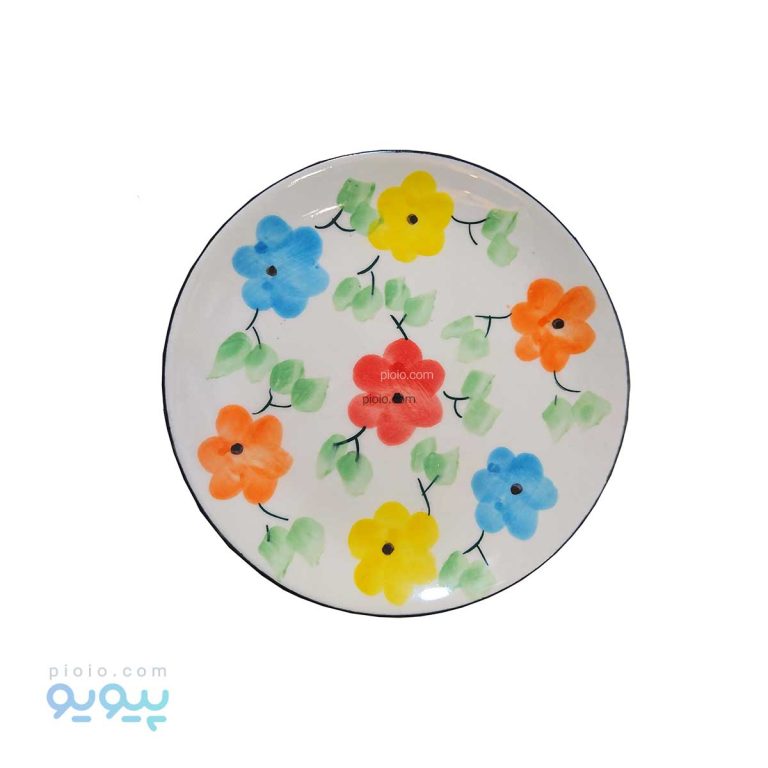 پیش دستی و پلو خوری سرامیکی گلدار